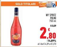 Offerta per Polini - My Spritz a 2,8€ in Conad