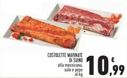 Offerta per Costolette Marinate Di Suino a 10,99€ in Conad