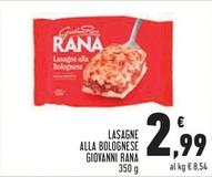 Offerta per Rana - Lasagne Alla Bolognese a 2,99€ in Conad