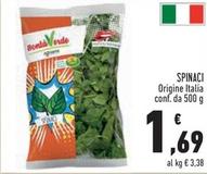 Offerta per Spinaci a 1,69€ in Conad