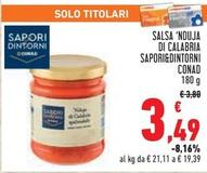Offerta per Conad - Sapori&Dintorni Salsa 'Nduja Di Calabria a 3,49€ in Conad