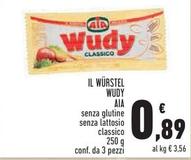 Offerta per Aia - Il Würstel Wudy a 0,89€ in Conad