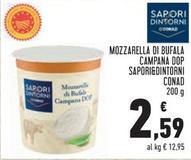 Offerta per Conad - Sapori&Dintorni Mozzarella Di Bufala Campana DOP a 2,59€ in Conad
