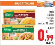 Offerta per Knorr - Dado a 0,99€ in Conad