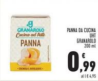 Offerta per Granarolo - Panna Da Cucina UHT a 0,99€ in Conad