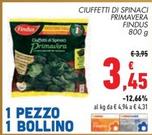 Offerta per Findus - Ciuffetti Di Spinaci Primavera a 3,45€ in Conad