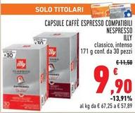 Offerta per Illy - Capsule Caffè Espresso Compatibili Nespresso a 9,9€ in Conad