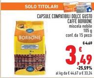 Offerta per Caffe Borbone - Capsule Compatibili Dolce Gusto a 3,49€ in Conad