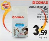 Offerta per Conad - Croccantini Per Gatti a 3,59€ in Conad