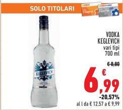Offerta per Keglevich - Vodka a 6,99€ in Conad City
