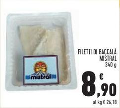 Offerta per Mistral - Filetti Di Baccalà a 8,9€ in Conad City