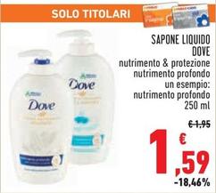 Offerta per Dove - Sapone Liquido a 1,59€ in Conad City