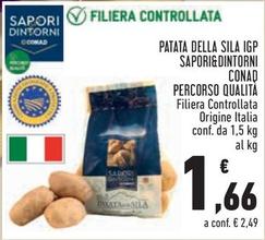 Offerta per Conad - Patata Della Sila IGP Sapori&Dintorni a 1,66€ in Conad City