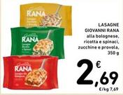 Offerta per Giovanni - Rana Lasagne a 2,69€ in Spazio Conad