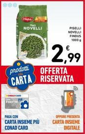 Offerta per Findus - Piselli Novelli a 2,99€ in Spazio Conad