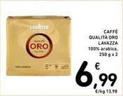 Offerta per Lavazza - Caffè Qualità Oro a 6,99€ in Spazio Conad