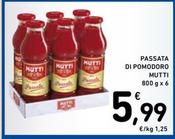 Offerta per Mutti - Passata Di Pomodoro a 5,99€ in Spazio Conad
