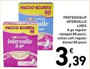 Offerta per Lines - Proteggislip Intervallo a 3,39€ in Spazio Conad