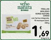 Offerta per Conad - Frollini Biologici Verso Natura a 1,69€ in Spazio Conad
