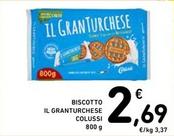 Offerta per Colussi - Biscotto Il Granturchese a 2,69€ in Spazio Conad