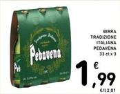 Offerta per Pedavena - Birra Tradizione Italiana a 1,99€ in Spazio Conad