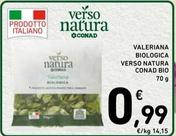 Offerta per Conad - Valeriana Biologica Verso Natura Bio a 0,99€ in Spazio Conad