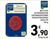 Offerta per Conad - Sapori&Dintorni Battuta Di Piemontese a 3,9€ in Spazio Conad