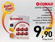 Offerta per Conad - Caffè Espresso Corposo a 9,9€ in Spazio Conad
