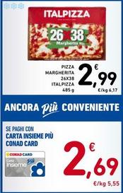 Offerta per Italpizza - Pizza Margherita a 2,99€ in Spazio Conad