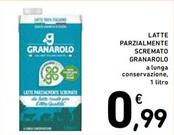 Offerta per Granarolo - Latte Parzialmente Scremato a 0,99€ in Spazio Conad