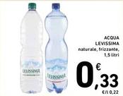 Offerta per Levissima - Acqua a 0,33€ in Spazio Conad