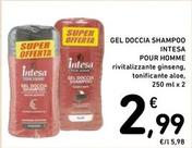 Offerta per Intesa - Gel Doccia Shampoo Pour Homme a 2,99€ in Spazio Conad