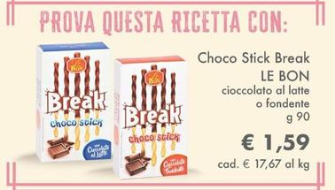 Offerta per Le Bon - Choco Stick Break a 1,59€ in MD