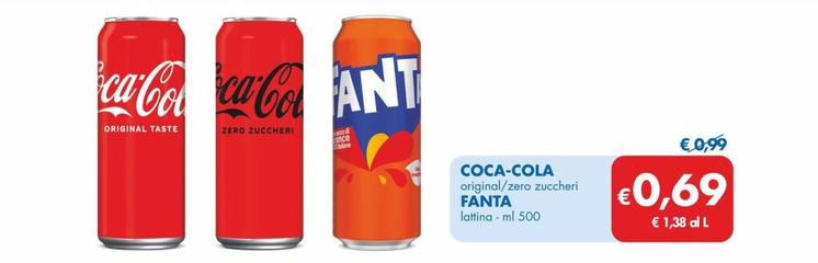 Offerta per Coca-Cola/Fanta a 0,69€ in MD