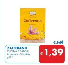 Offerta per Cucina E Sapori - Zafferano a 1,39€ in MD