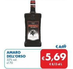 Offerta per Amaro Dell'Orso a 5,69€ in MD
