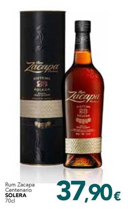 Offerta per Solera - Rum Zacapa Centenario a 37,9€ in Altasfera
