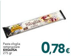 Offerta per Exquisa - Pasta Sfoglia Rettangolare a 0,78€ in Altasfera