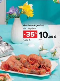 Offerta per Gambero Argentina a 10,99€ in Carrefour Ipermercati