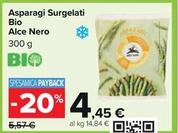 Offerta per Alce Nero - Asparagi Surgelati Bio a 4,45€ in Carrefour Ipermercati