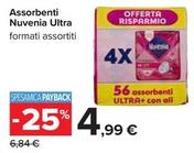 Offerta per Nuvenia - Ultra Assorbenti a 4,99€ in Carrefour Ipermercati