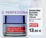 Offerta per L'oreal - Crema Viso Revitalift Filler Ha a 13,9€ in Carrefour Ipermercati