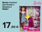 Offerta per Barbie Mattel - Barbie Fashion Con Vestiti E Accessori a 17,9€ in Carrefour Ipermercati