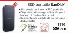 Offerta per Sandisk - Ssd Portatile a 89,99€ in Carrefour Ipermercati