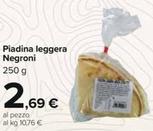 Offerta per Negroni - Piadina Leggera a 2,69€ in Carrefour Ipermercati