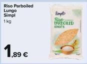 Offerta per Simpl - Riso Parboiled Lungo a 1,89€ in Carrefour Ipermercati