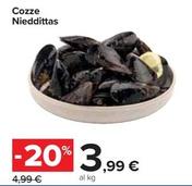 Offerta per Cozze Nieddittas a 3,99€ in Carrefour Ipermercati