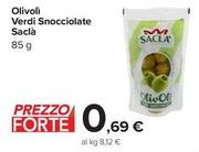 Offerta per Saclà - Olivoli Verdi Snocciolate a 0,69€ in Carrefour Ipermercati