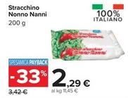 Offerta per Nonno Nanni - Stracchino a 2,29€ in Carrefour Ipermercati