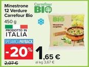 Offerta per Carrefour - Bio Minestrone 12 Verdure a 1,65€ in Carrefour Ipermercati